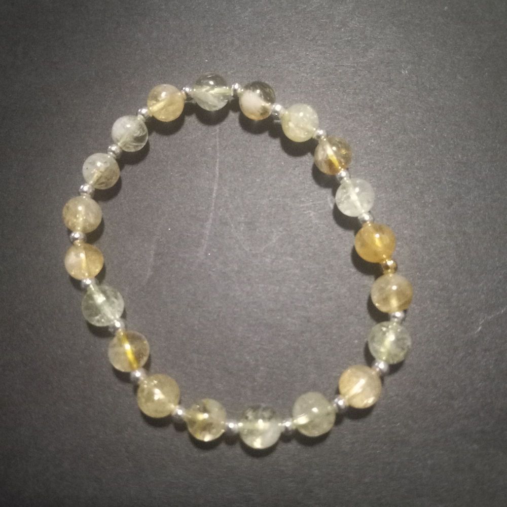 Citrine Beaded Bracelet